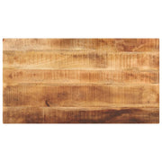 Ploča za stol 120x50x2,5 cm pravokutna masivno grubo drvo manga