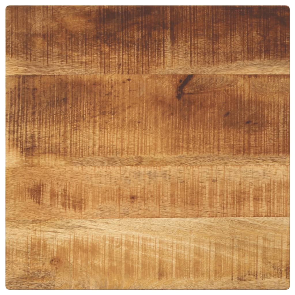 Stolna ploča 60x60x1,5 cm četvrtasta masivno grubo drvo manga