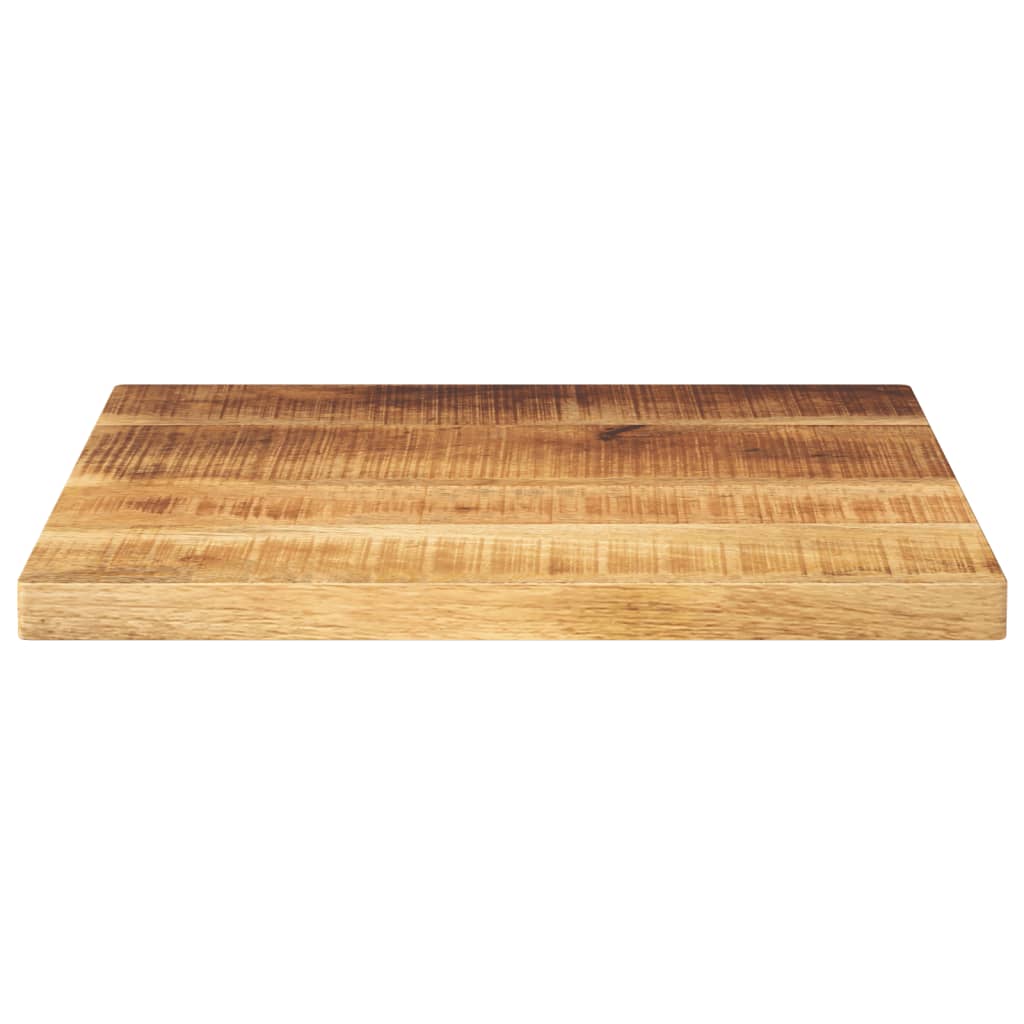Stolna ploča 60x60x1,5 cm četvrtasta masivno grubo drvo manga