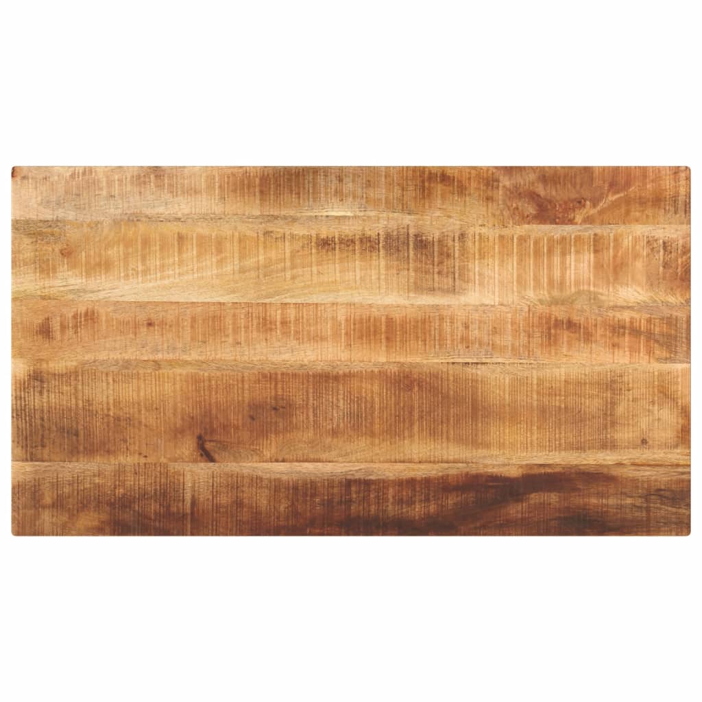 Stolna ploča 120x70x2,5 cm pravokutna masivno grubo drvo manga