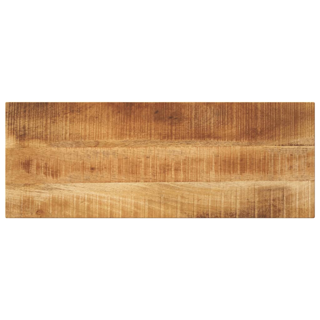 Ploča stola 80x40x3,8 cm pravokutno puno drvo grubo mango