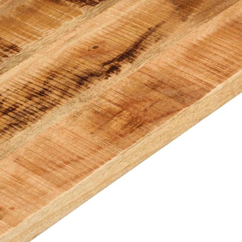 Ploča stola 110x40x3,8 cm pravokutna puna drvena gruba mango