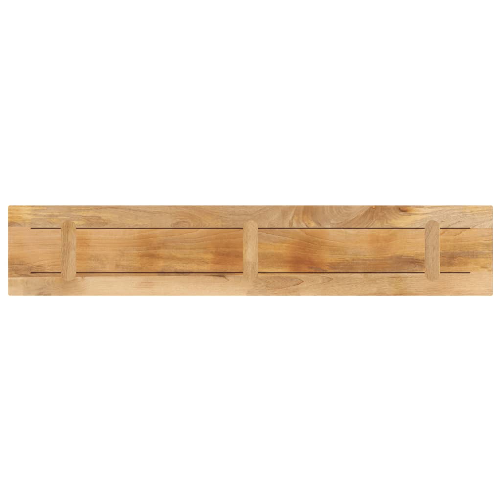 Ploča stola 180x40x3,8 cm pravokutna puna drvena gruba mango