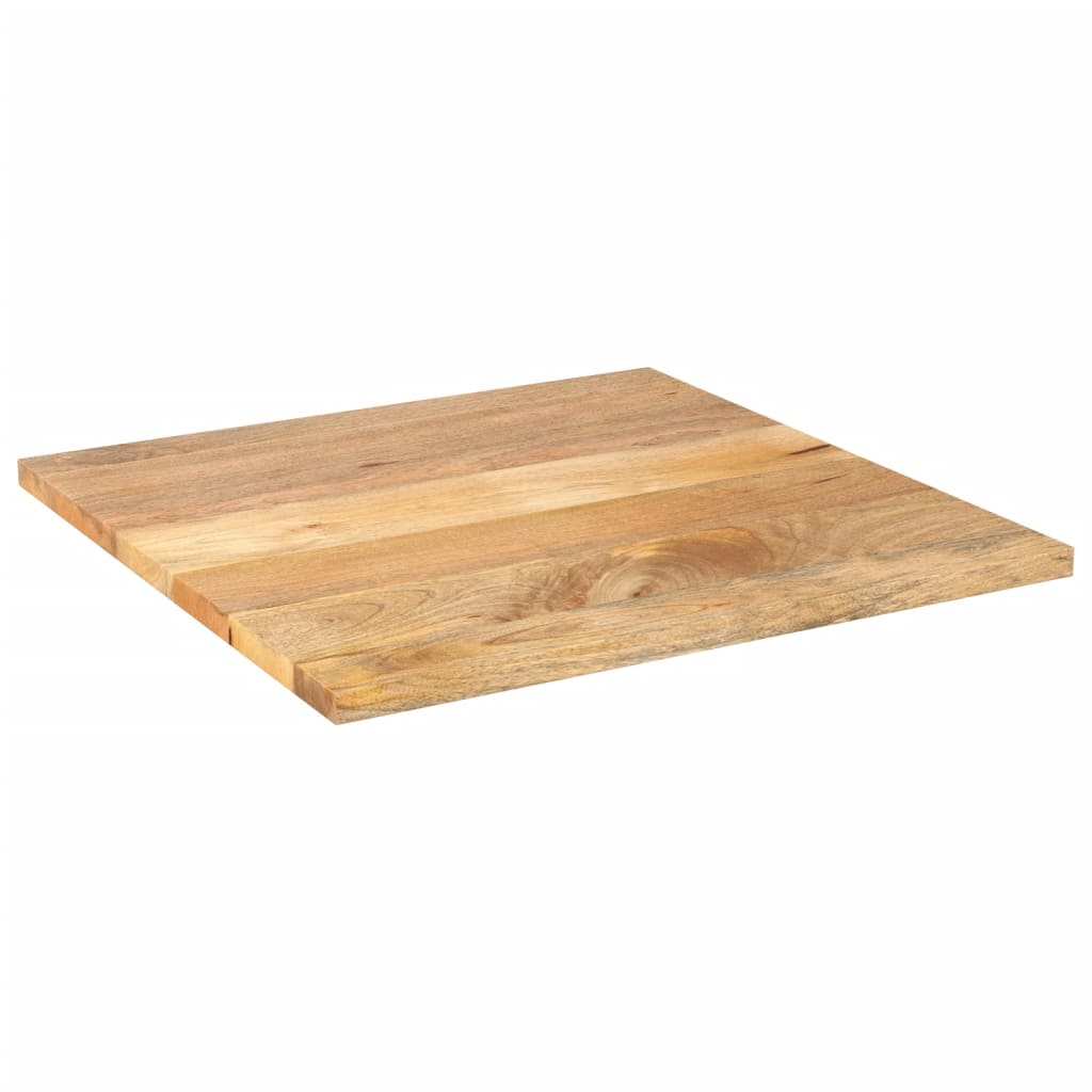 Stolna ploča 80x80x2,5 cm četvrtasta od masivnog drva manga