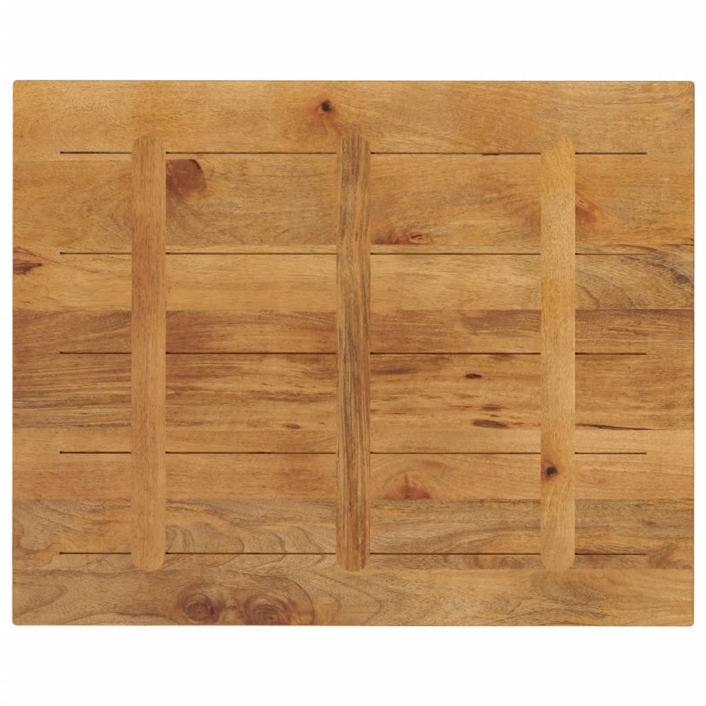 Stolna ploča 90x80x3,8 cm pravokutna od masivnog drva manga