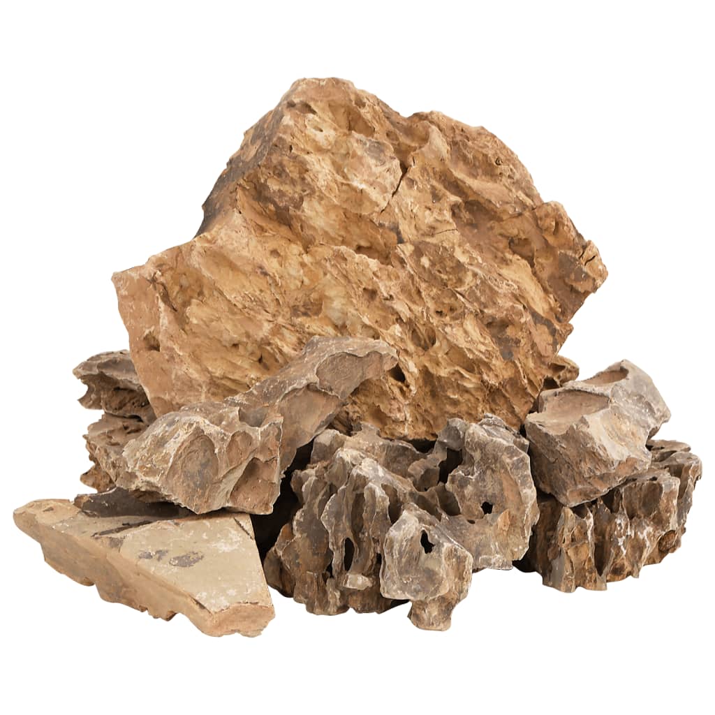 Zmajevo kamenje 25 kg smeđe 5 - 30 cm