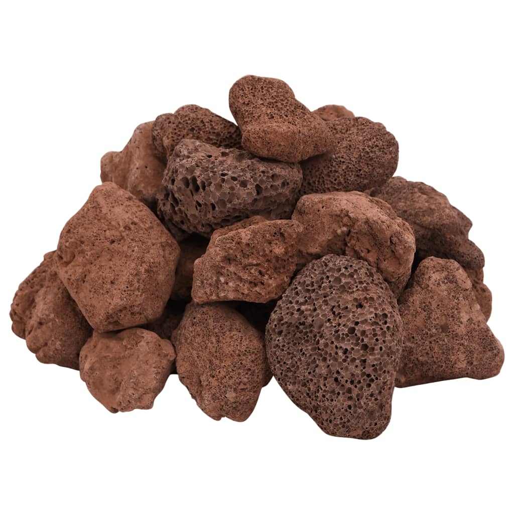 Vulkansko kamenje 25 kg crveno 5 - 8 cm