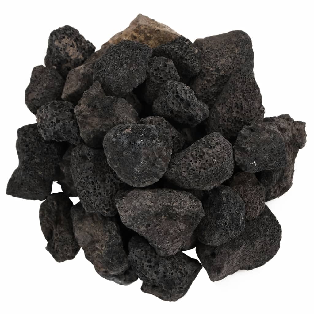 Vulkansko kamenje 10 kg crno 3-5 cm