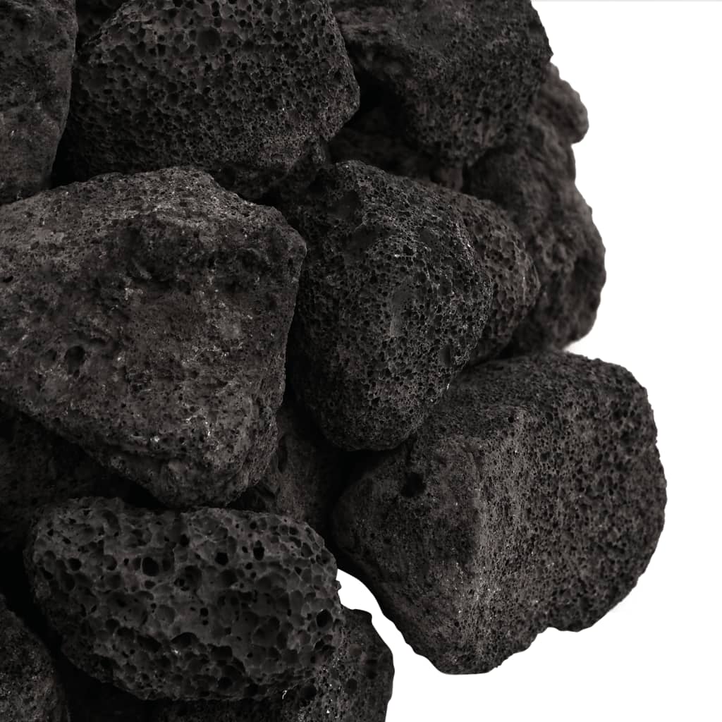 Vulkansko kamenje 10 kg crno 3-5 cm