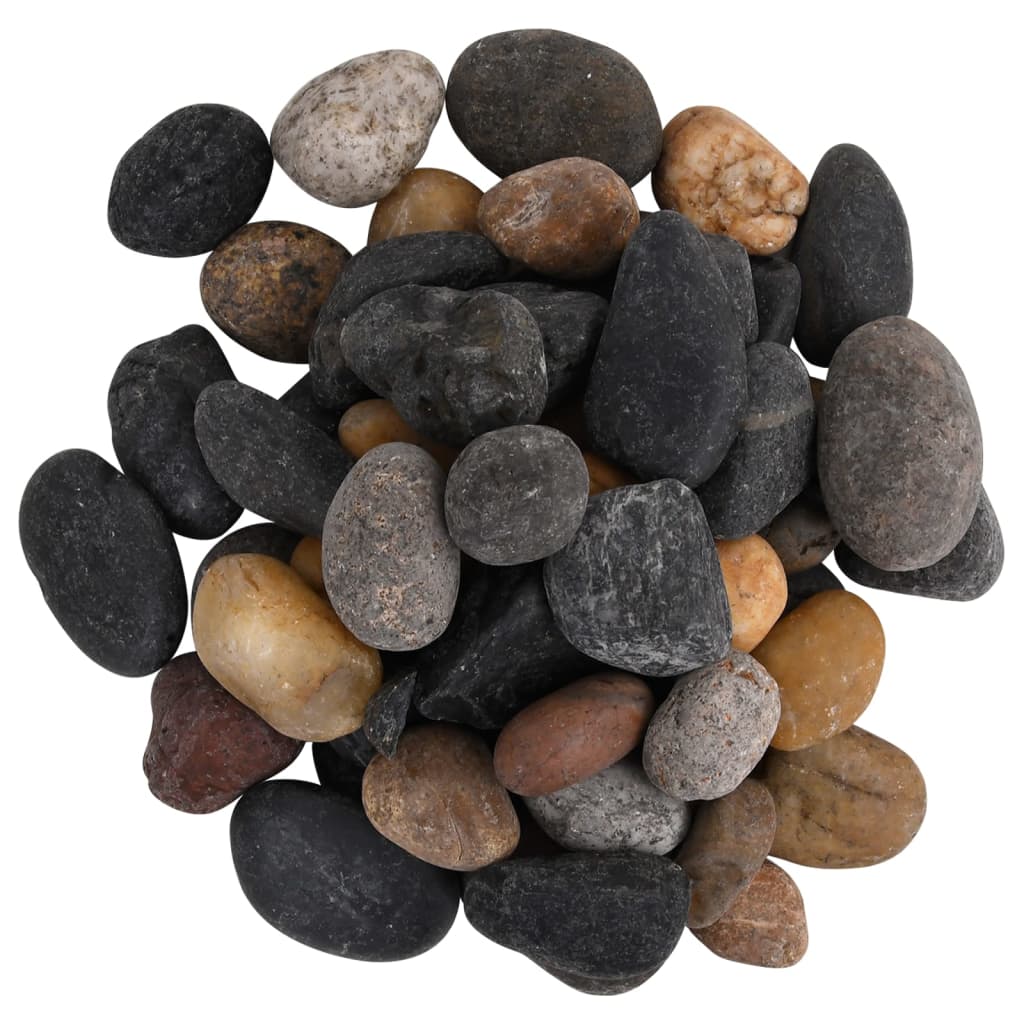 Polirani kamenčići 25 kg raznobojni 5 - 8 cm