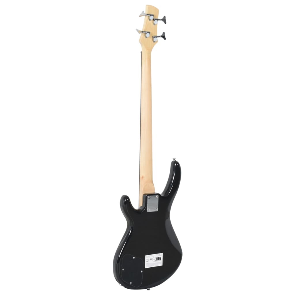 Električna bas gitara za početnike s torbom smeđe-crna 4/4 46 "