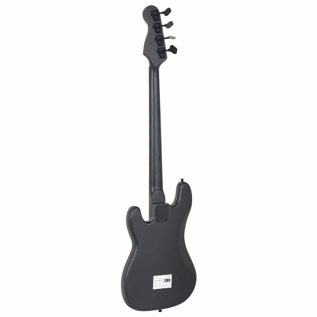 Električna bas gitara za početnike s torbom crna 4/4 46 "