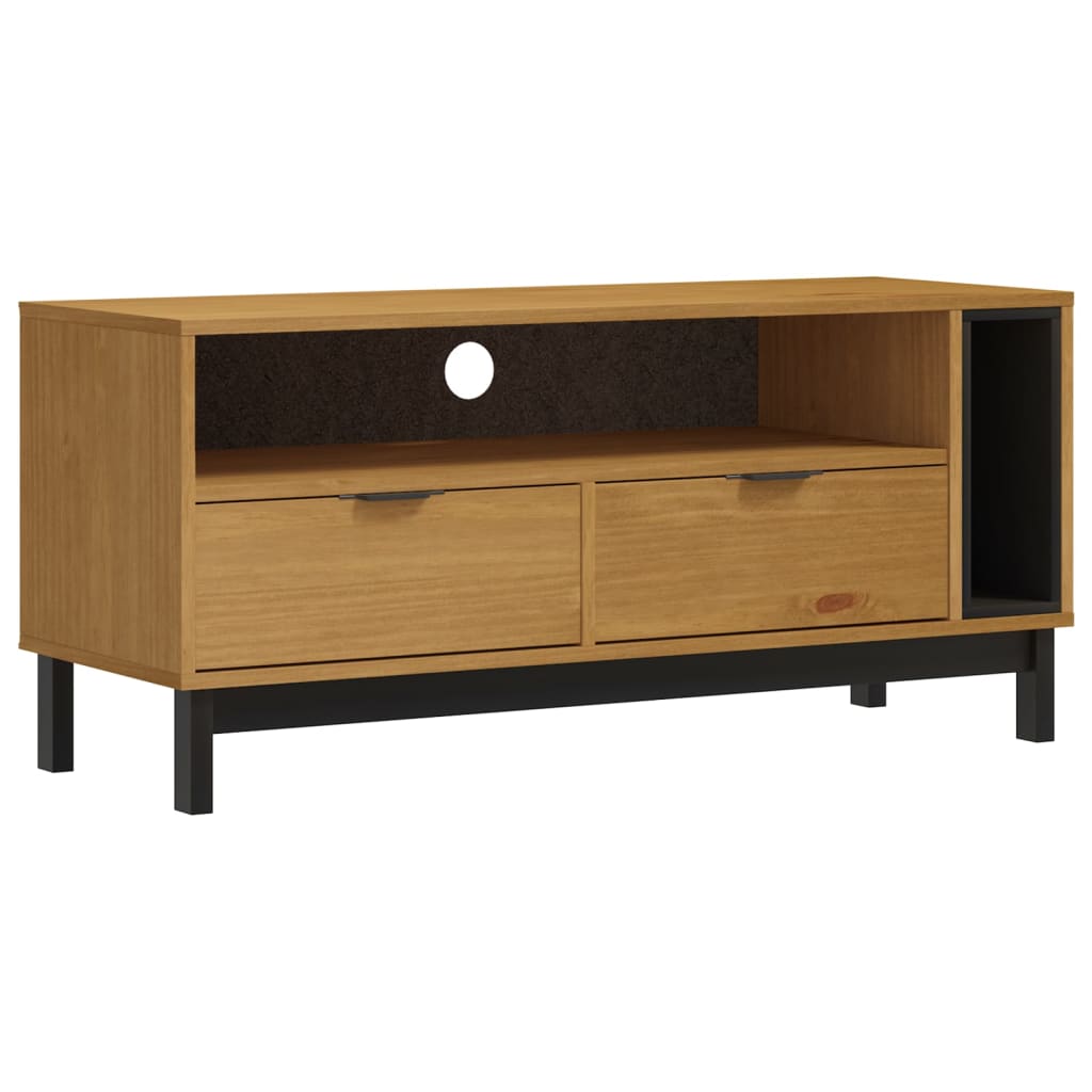 TV ormarić FLAM 110 x 40 x 50 cm od masivne borovine