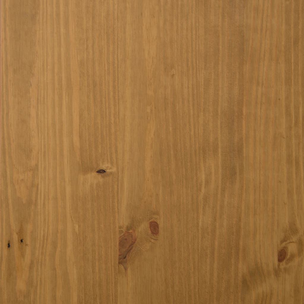 Komoda sa staklenim vratima FLAM 110x40x80 cm masivna borovina