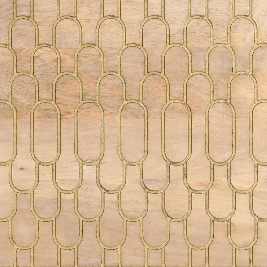 Stolić za kavu 80 x 50 x 40 cm od masivnog drva manga