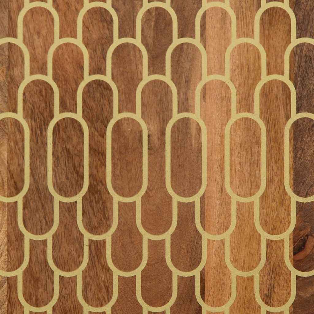 Stolić za kavu 100 x 54 x 40 cm od masivnog drva manga