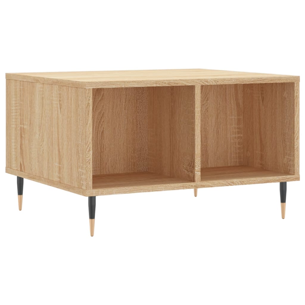 Stolić za kavu boja hrasta 60 x 50 x 36,5 cm konstruirano drvo