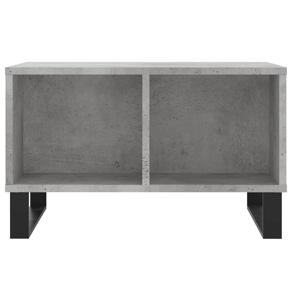 Stolić za kavu boja betona 60x50x36,5 cm konstruirano drvo