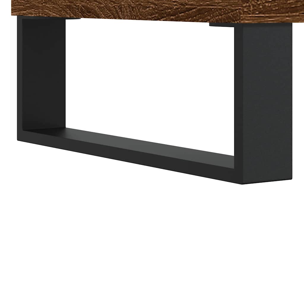 Stolić za kavu Smeđa hrasta 60x50x36,5 cm konstruirano drvo