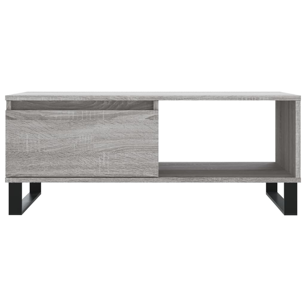 Stolić za kavu boja sivog hrasta 90x50x36,5cm konstruirano drvo