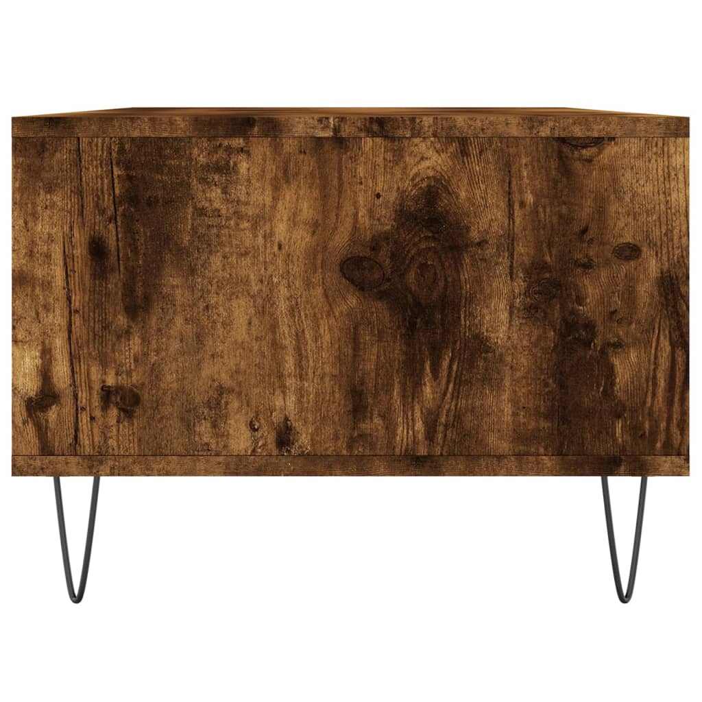 Stolić za kavu boja hrasta 90x50x36,5 cm konstruirano drvo