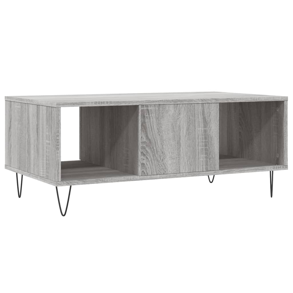 Stolić za kavu boja sivog hrasta 90x50x36,5cm konstruirano drvo