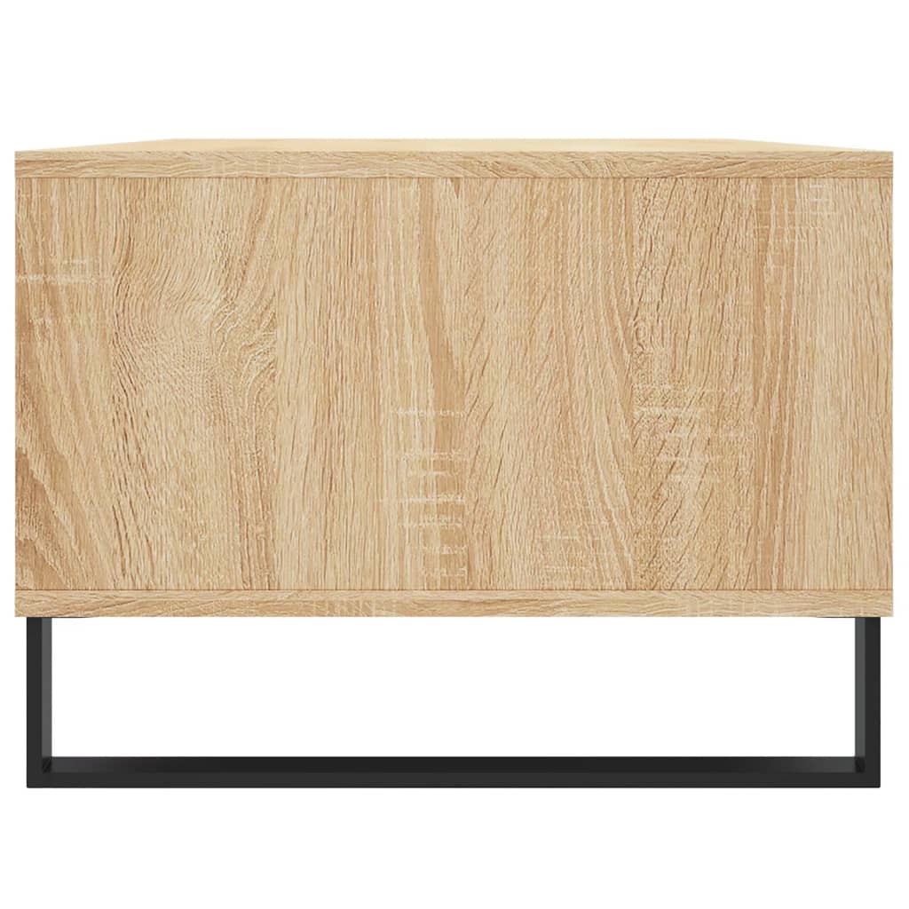 Stolić za kavu boja hrasta 90x50x36,5 cm konstruirano drvo