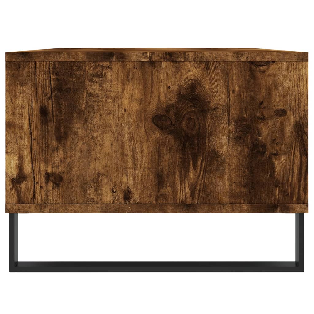 Stolić za kavu boja hrasta 90x50x36,5 cm konstruirano drvo