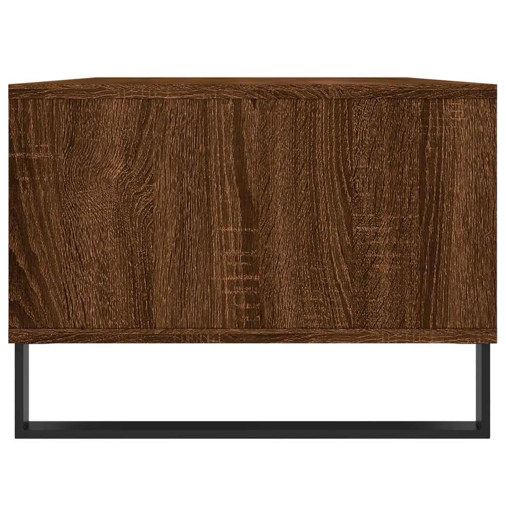 Stolić za kavu smeđa boja hrasta 90x50x36,5cm konstruirano drvo