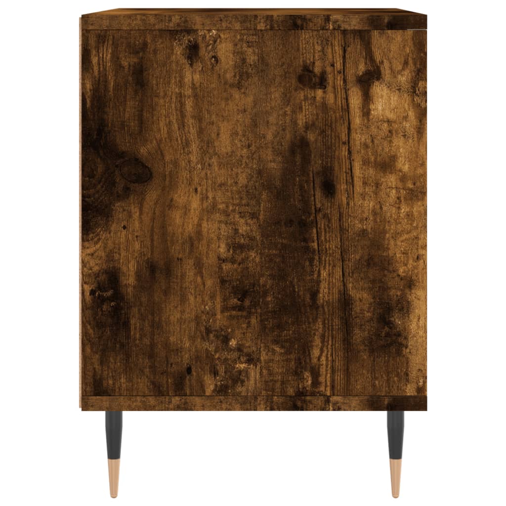 Noćni ormarić boja hrasta 40 x 35 x 50 cm od konstruiranog drva