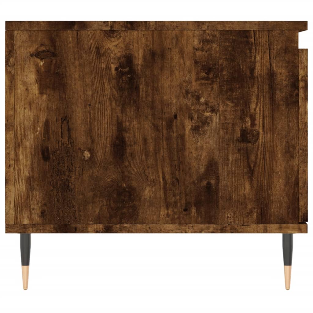Stolić za kavu boja hrasta 100x50x45 cm konstruirano drvo
