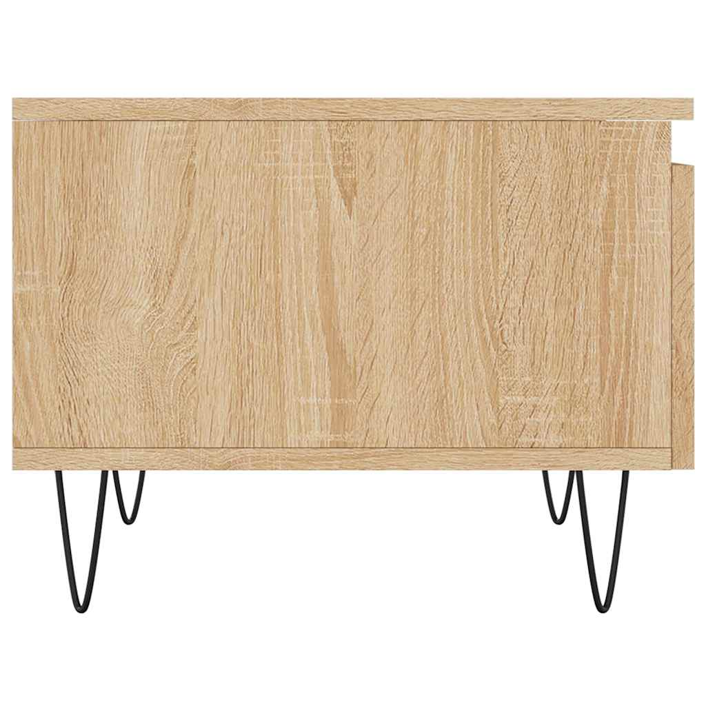 Stolići za kavu 2 kom boja hrasta 50x46x35 cm konstruirano drvo
