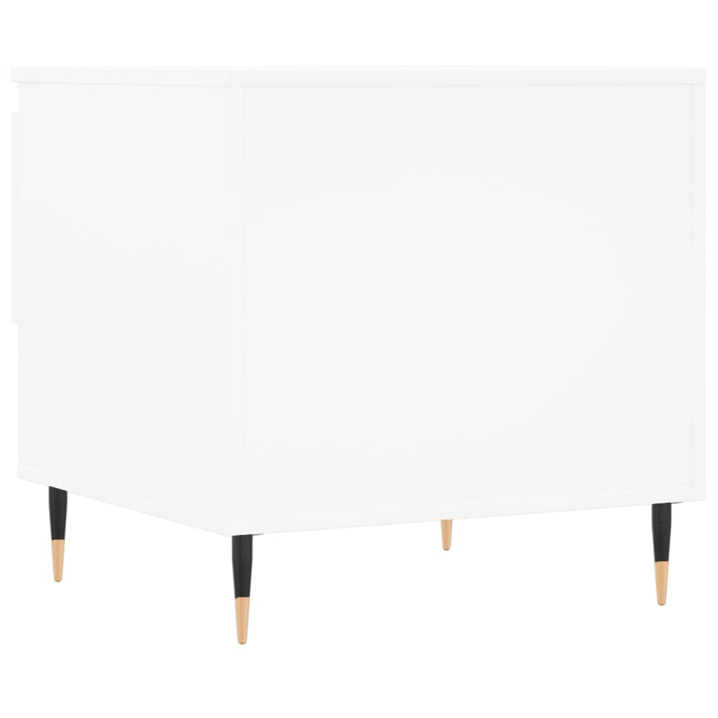 Stolići za kavu 2 kom bijeli 50x46x50 cm od konstruiranog drva