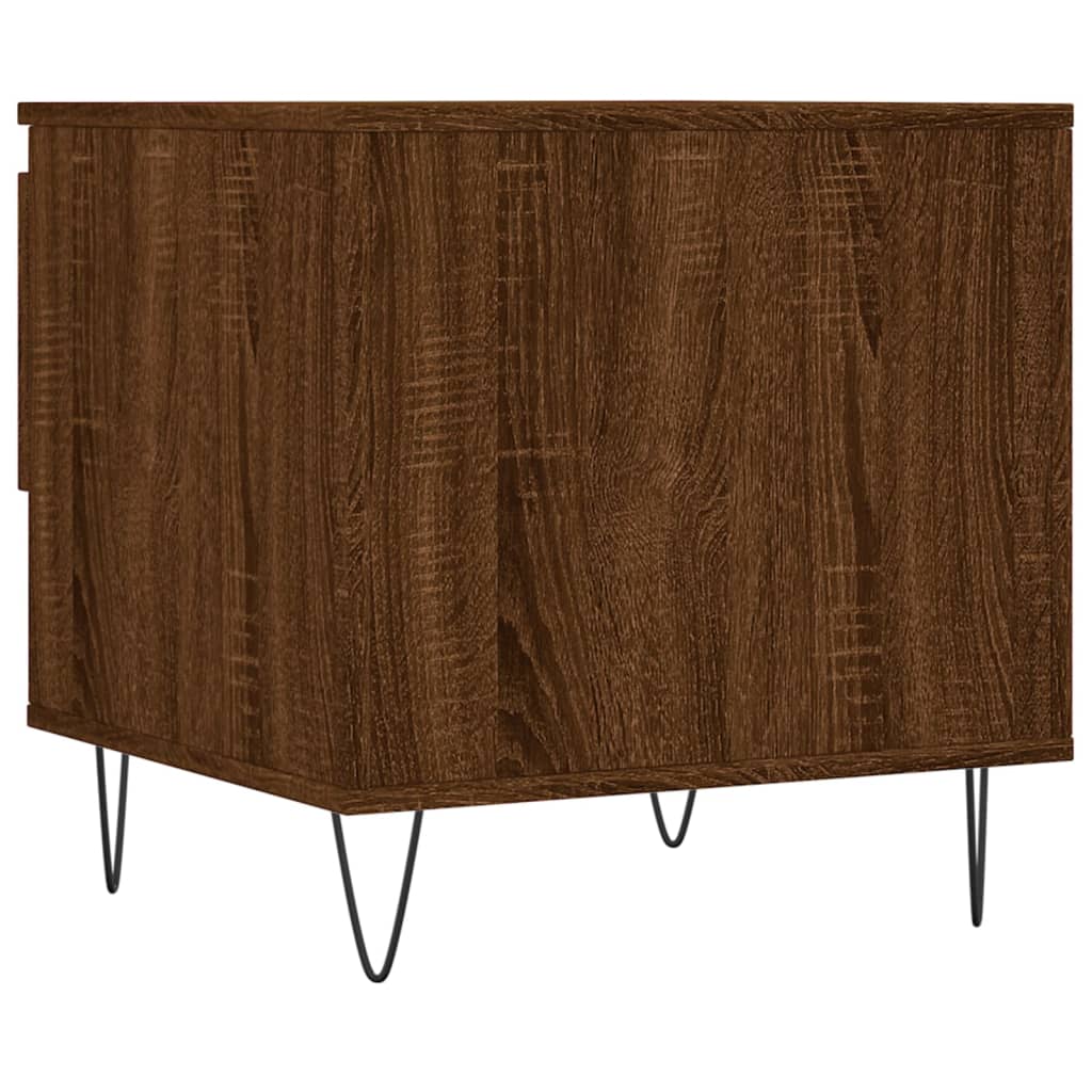 Stolići za kavu 2 kom boja hrasta 50x46x50 cm konstruirano drvo