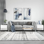 Stolići za kavu 2 kom bijeli 50x46x50 cm od konstruiranog drva