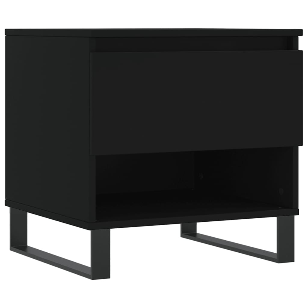 Stolići za kavu 2 kom crni 50x46x50 cm od konstruiranog drva