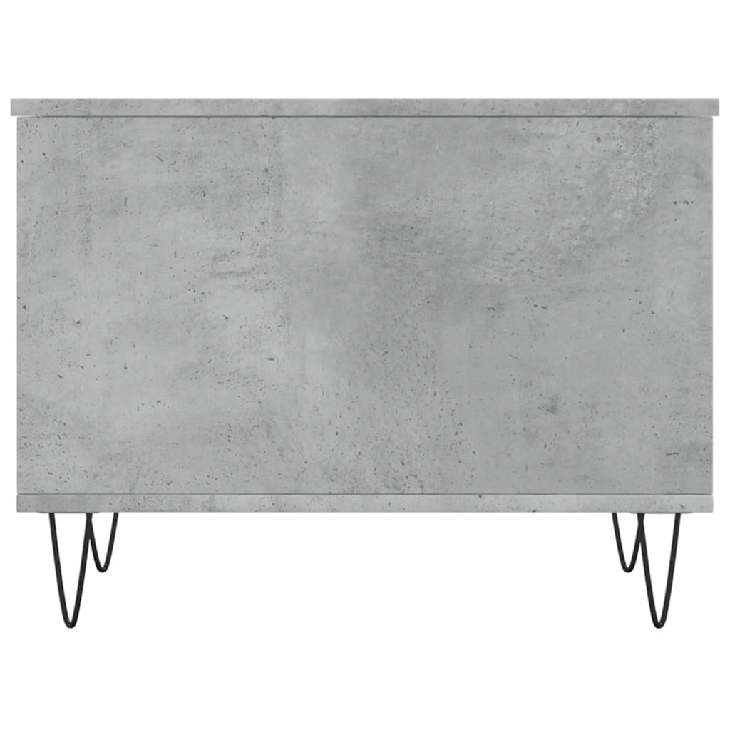 Stolić za kavu boja betona 60 x 44,5 x 45 cm konstruirano drvo