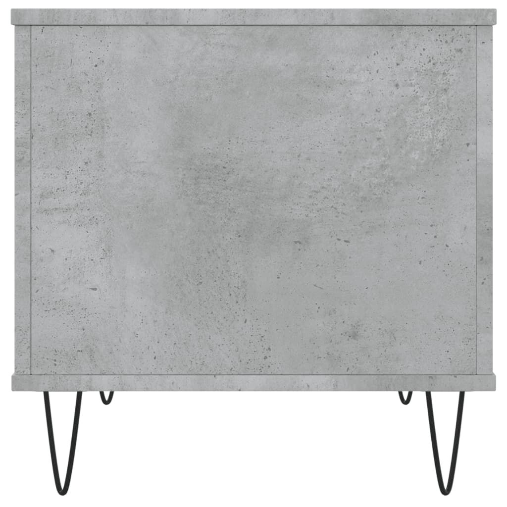 Stolić za kavu boja betona 60 x 44,5 x 45 cm konstruirano drvo