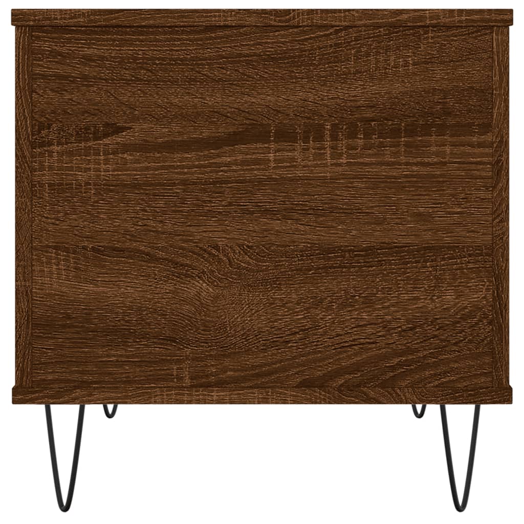 Stolić za kavu Smeđi hrasta 60 x 44,5 x 45 cm konstruirano drvo