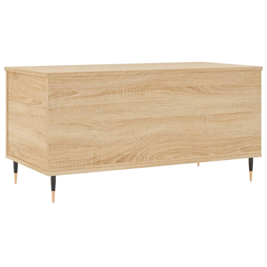 Stolić za kavu boja hrasta 90 x 44,5 x 45 cm konstruirano drvo