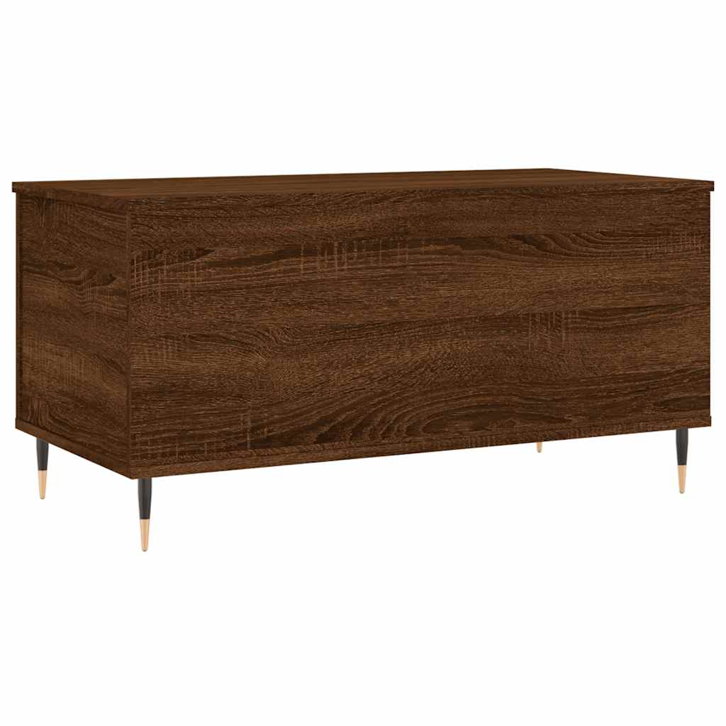 Stolić za kavu boja hrasta 90 x 44,5 x 45 cm konstruirano drvo