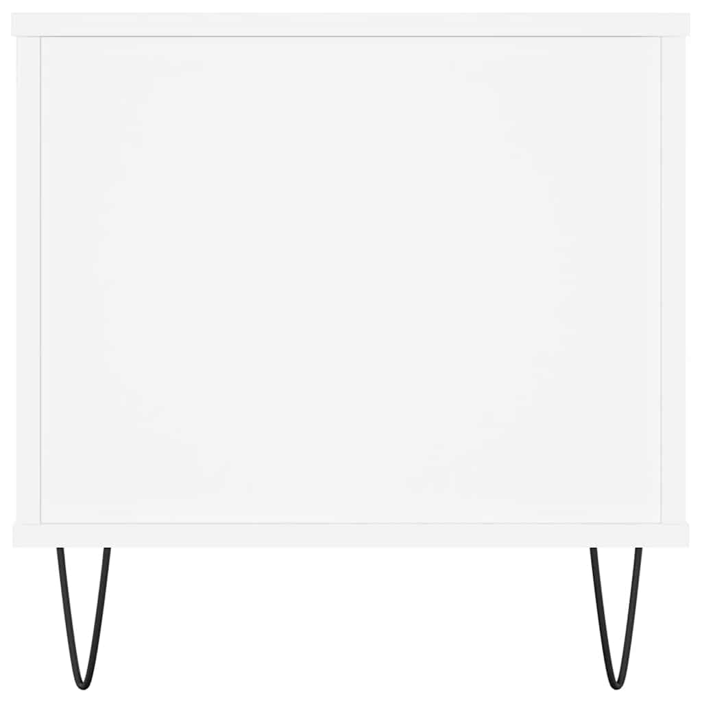 Stolić za kavu bijeli 90 x 44,5 x 45 cm od konstruiranog drva