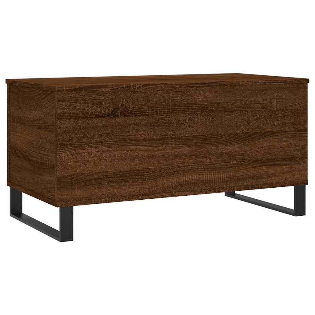 Stolić za kavu boja hrasta 90 x 44,5 x 45 cm konstruirano drvo