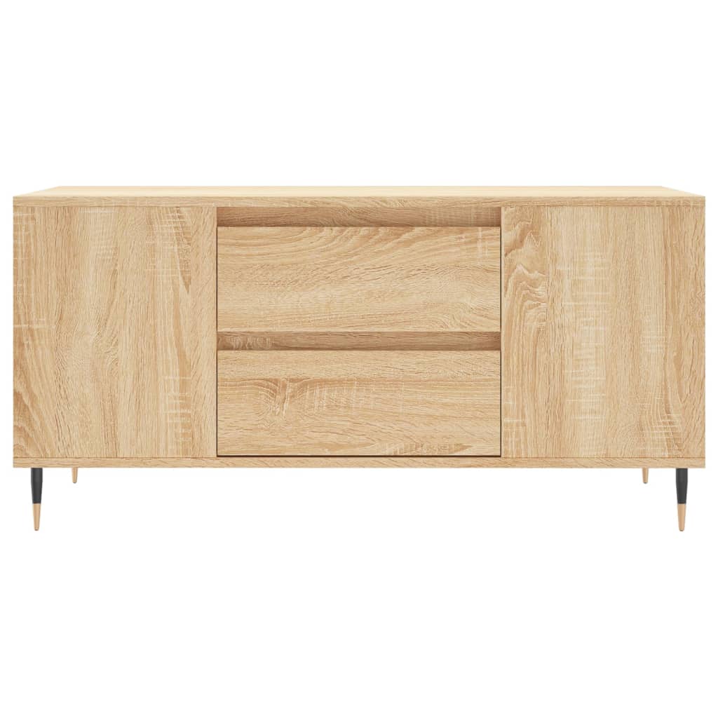 Stolić za kavu boja hrasta 102x44,5x50 cm od konstruiranog drva