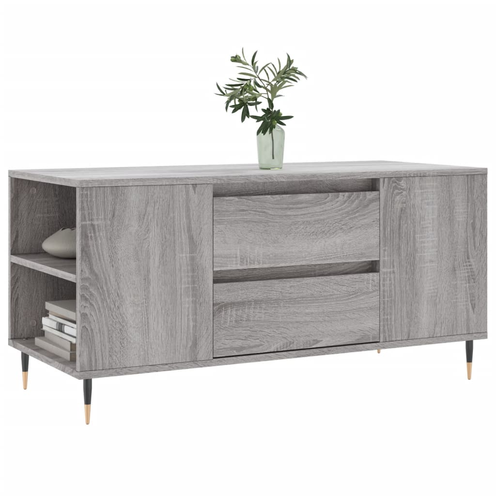Stolić za kavu boja hrasta 102x44,5x50 cm od konstruiranog drva
