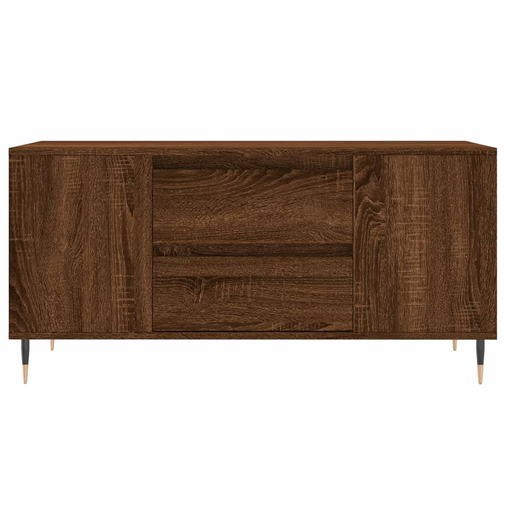 Stolić za kavu boja hrasta 102x44,5x50 cm od konstruiranog drva