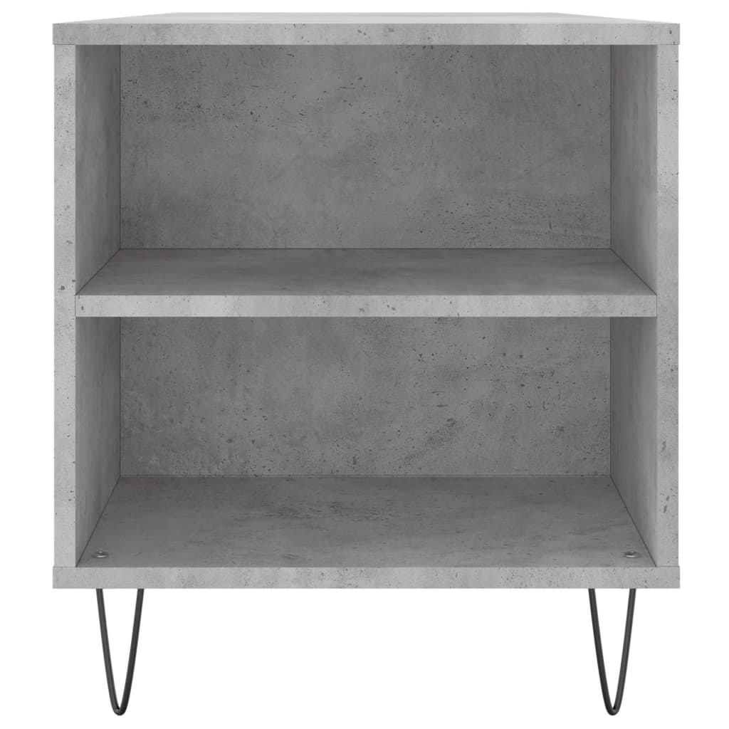 Stolić za kavu boja betona 102x44,5x50 cm od konstruiranog drva
