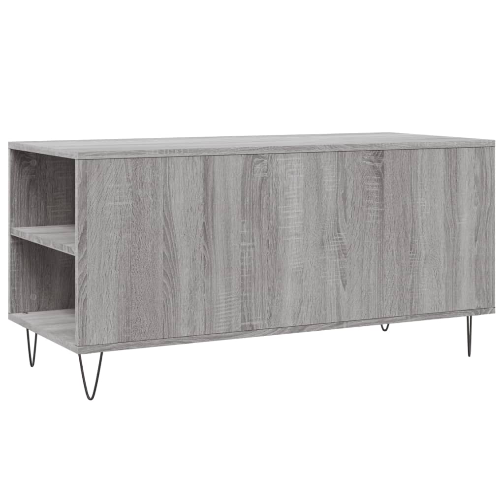 Stolić za kavu boja hrasta 102x44,5x50 cm od konstruiranog drva