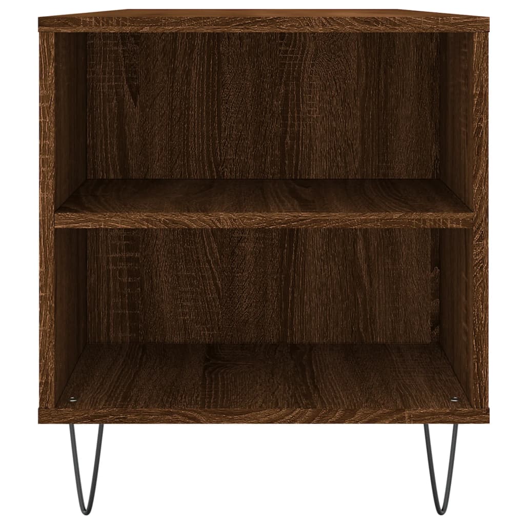 Stolić za kavu boja hrasta 102x44,5x50 cm od konstruiranog drva