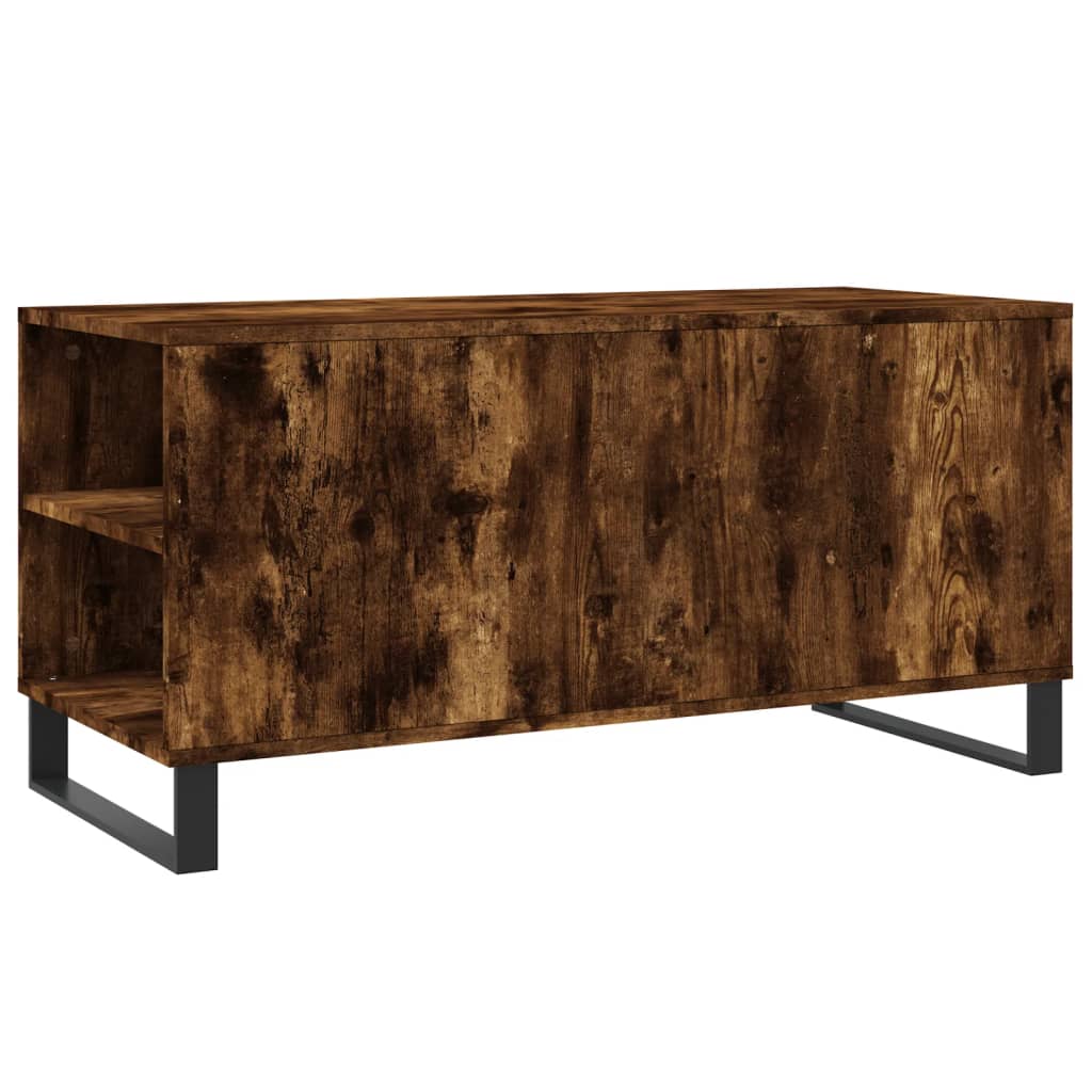 Stolić za kavu boja hrasta 102x44,5x50 cm od konstruiranog drva